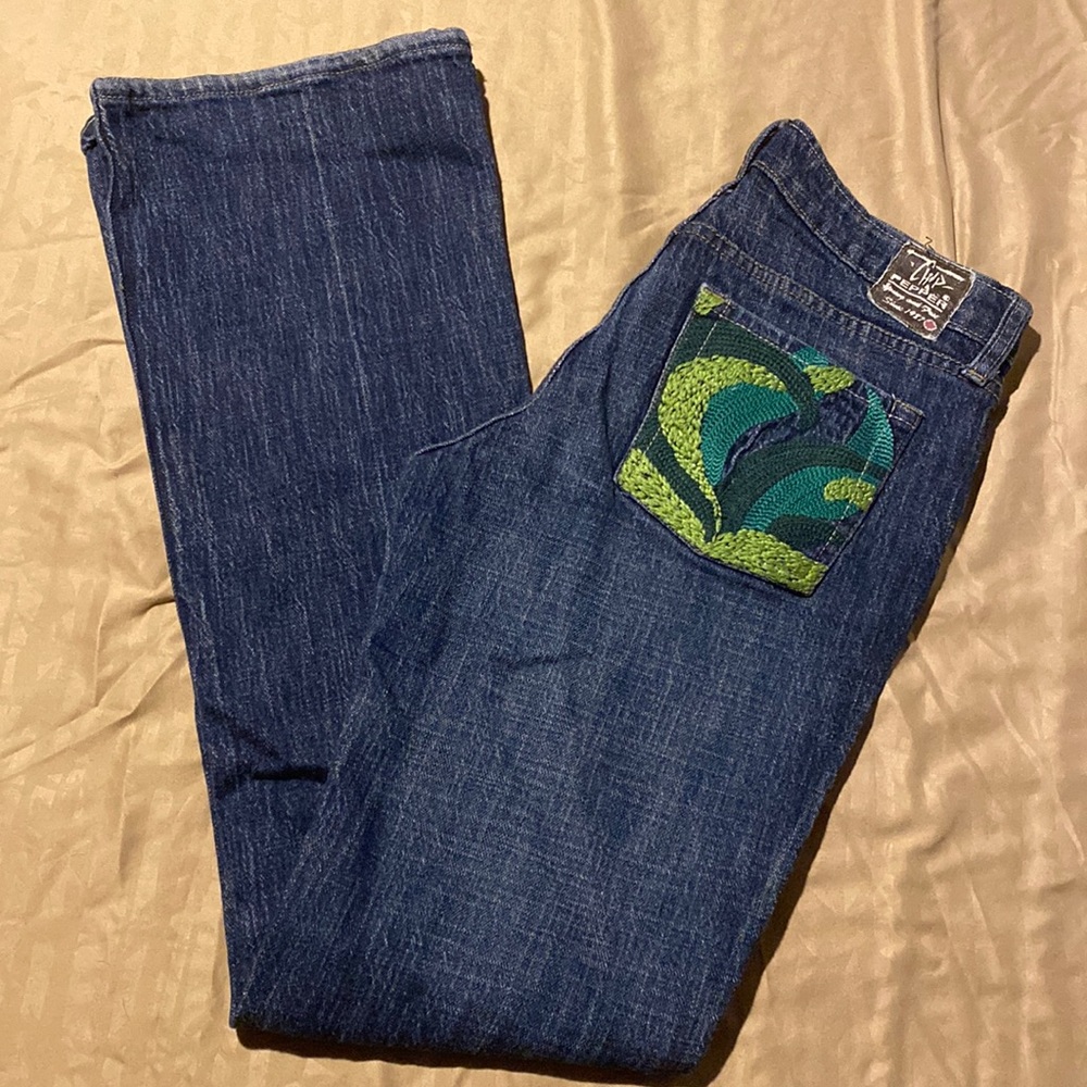 Vintage 80's Style Rare Chip and Pepper Classic Bootcut Jeans Size 28 LA-CAL